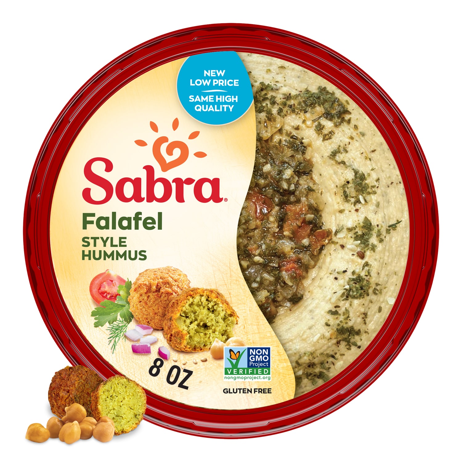 Sabra Hummus, Falafel Style
