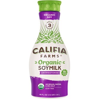 Califia Farms Organic Soy Milk, Unsweetened