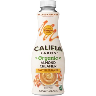 Califia Farms Organic Almond Creamer, Salted Caramel