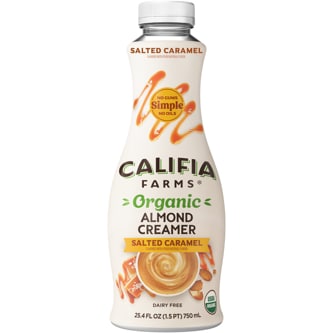 Califia Farms Organic Almond Creamer, Salted Caramel