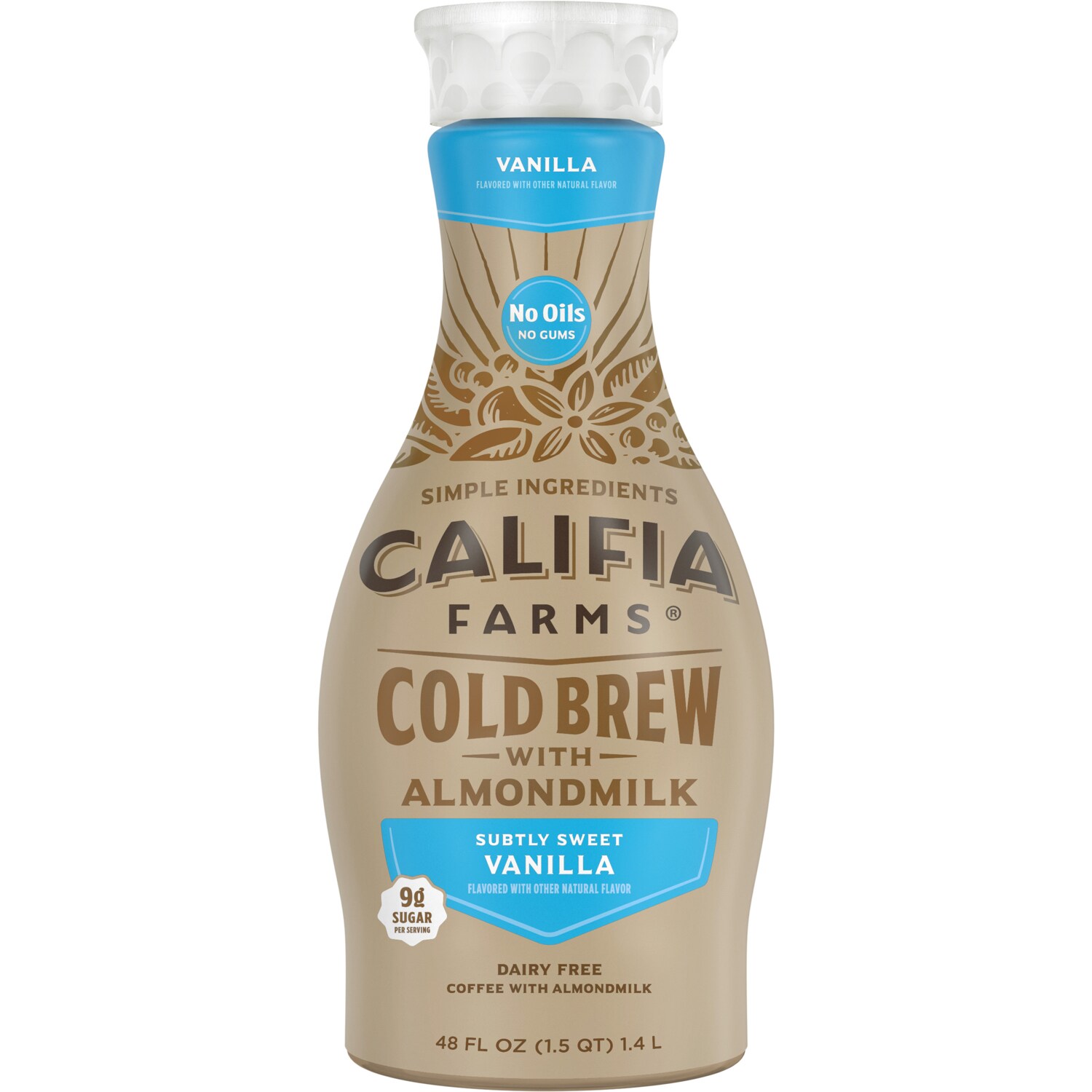 Califia Farms Cold Brew With Almond Milk, Subtly Sweet Vanilla