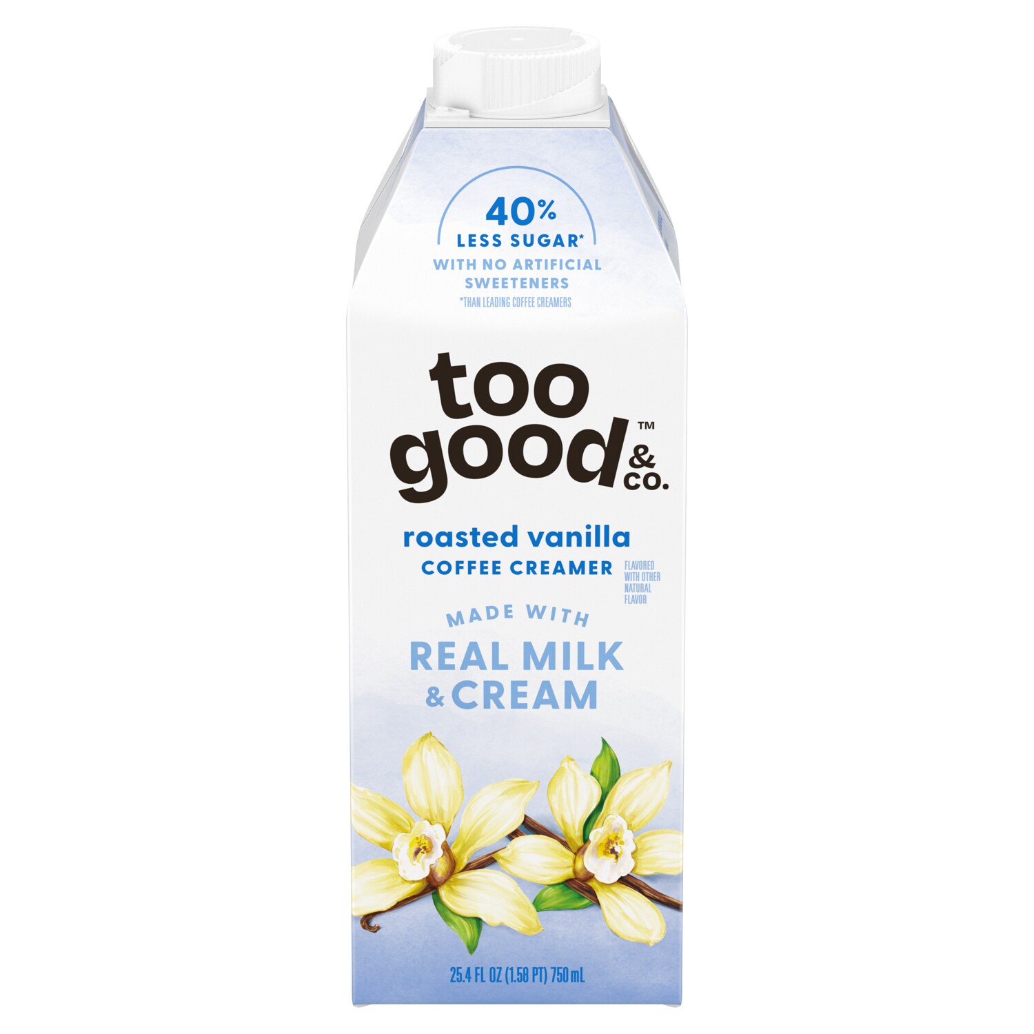 Too Good & Co. Coffee Creamer, Roasted Vanilla