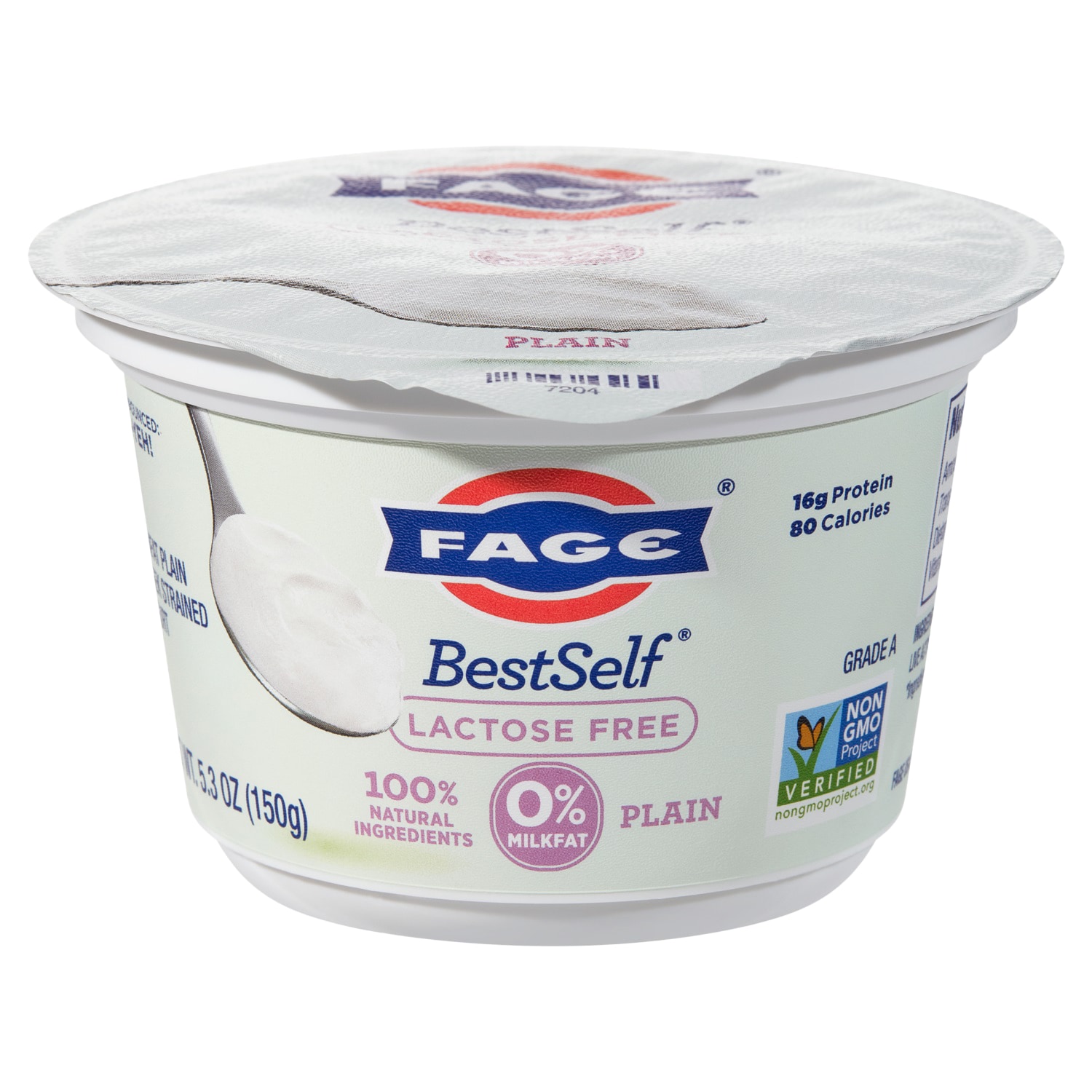 Fage Bestself Lactose Free 0% Greek Yogurt, Plain