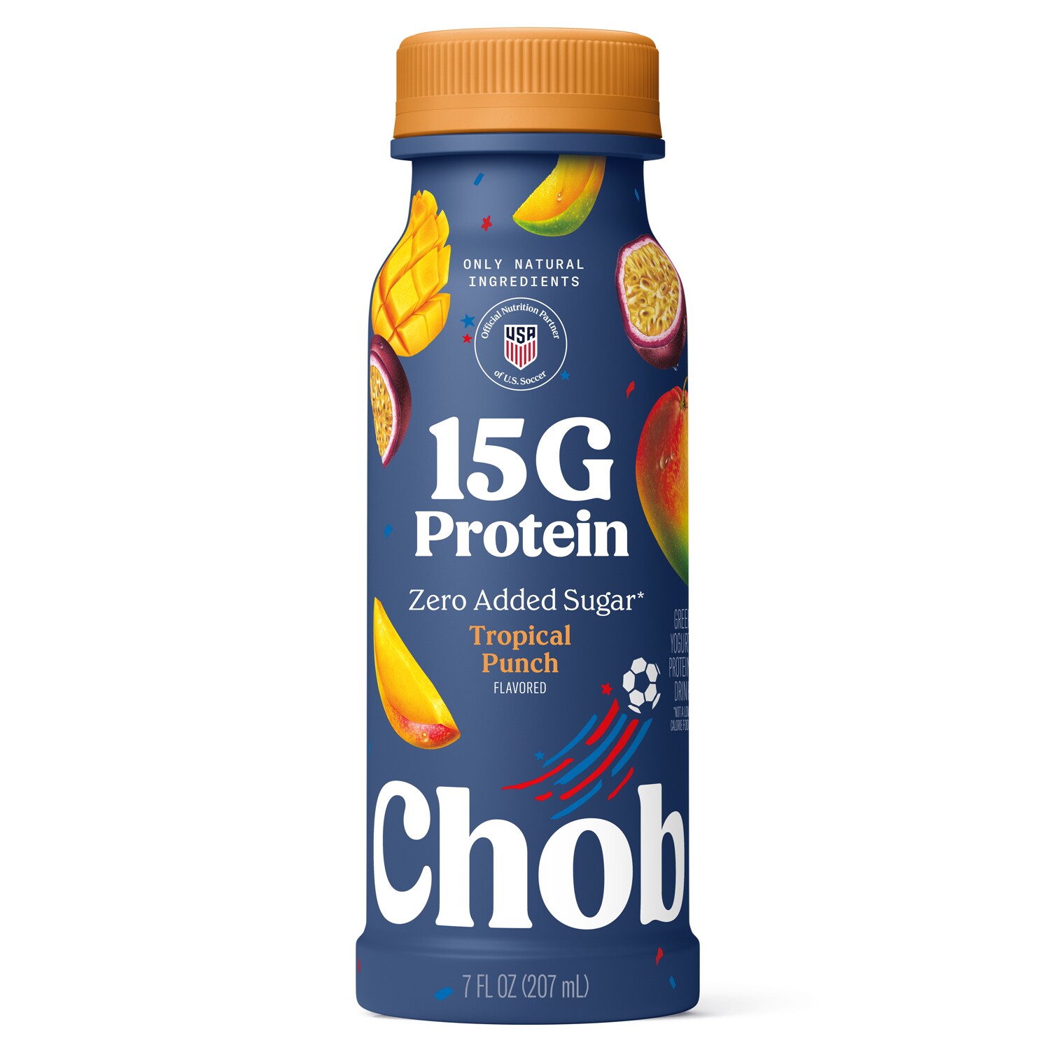Chobani 15G Protein Greek Yogurt Drink, Tropical Punch