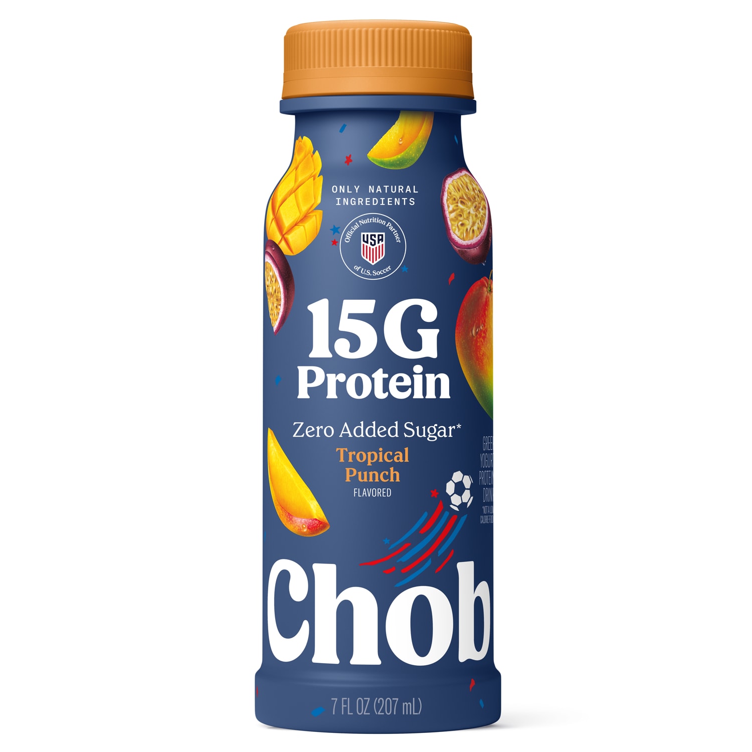 Chobani 15G Protein Greek Yogurt Drink, Tropical Punch