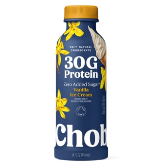 Chobani 30G Protein Greek Yogurt Drink, Vanilla Ice Cream