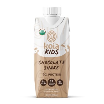 Koia Kids Organic Plant-Based Shake, Chocolate, Carton