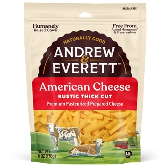Andrew & Everett Rustic Thick Cut American Cheese