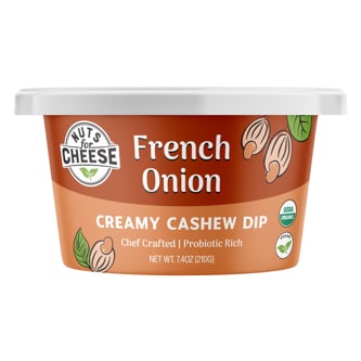 Nuts For Cheese Organic Creamy Cashew Dip, French Onion