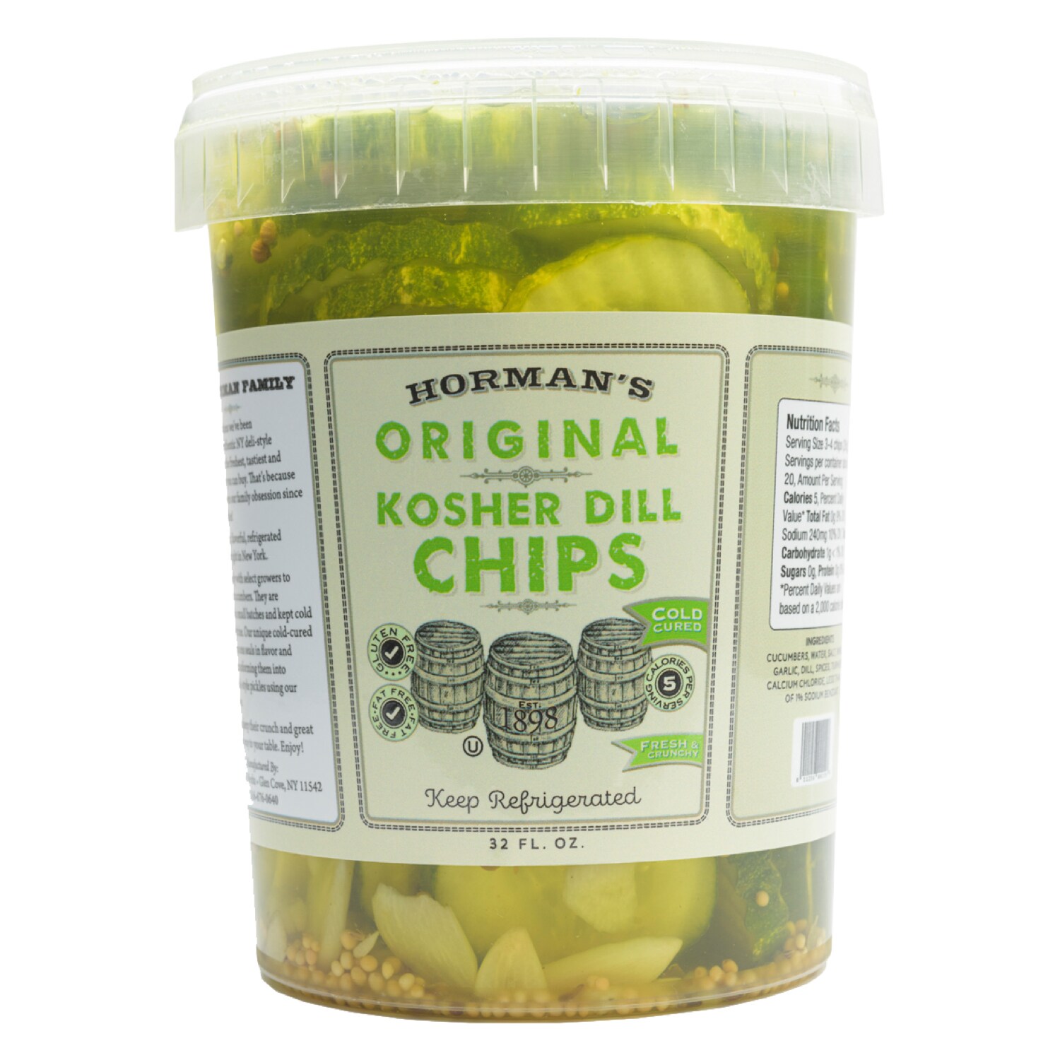 Horman's Original Kosher Dill Chips