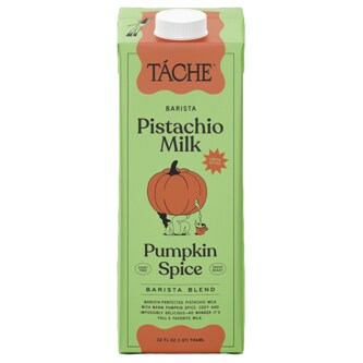 Tache Barista Pistachio Milk, Pumpkin Spice, Carton