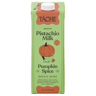 Tache Barista Pistachio Milk, Pumpkin Spice, Carton