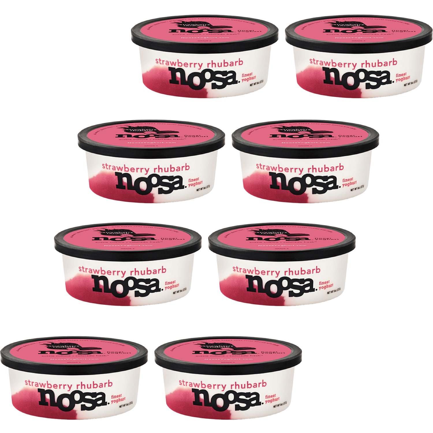 Noosa Finest Yoghurt, Strawberry Rhubarb