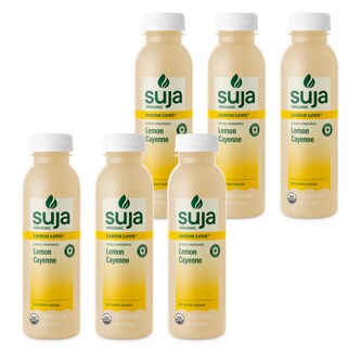 Suja Organic Cold Pressed Juice, Lemon Love, Plastic Bottles