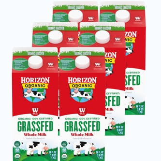 Horizon Organic Grassfed Whole Milk, Carton