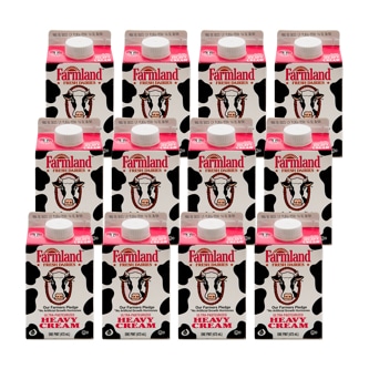 Farmland Ultra-Pasteurized Heavy Cream, Case