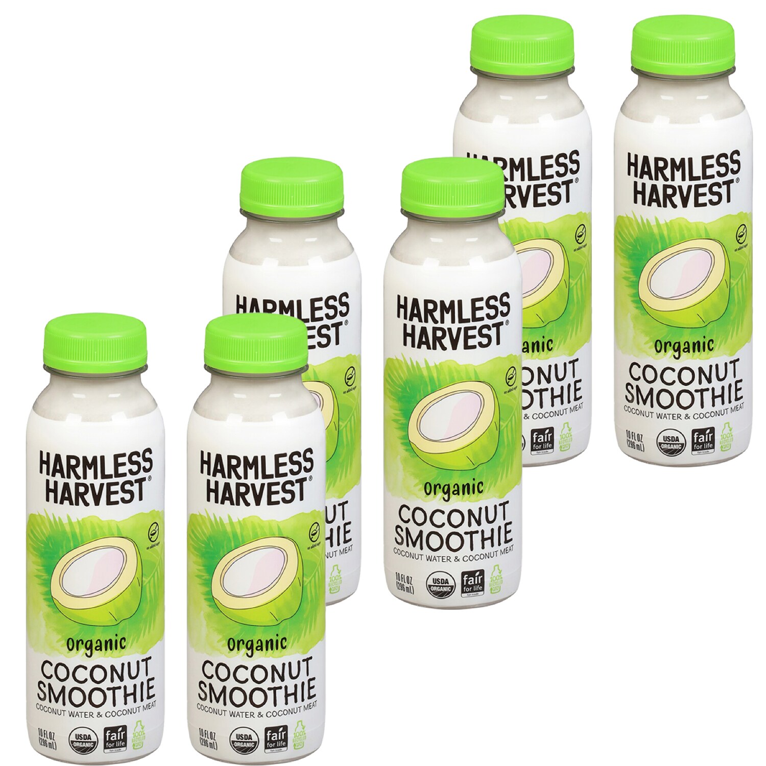 Harmless Harvest Organic Coconut Smoothie, Case