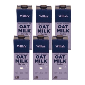 Willa's Organic Oat Milk, Barista, Carton, Case