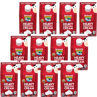 Horizon Organic Heavy Whipping Cream, Case