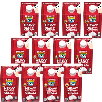 Horizon Organic Heavy Whipping Cream, Case