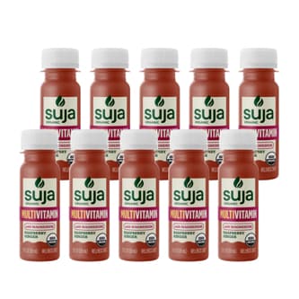 Suja Organic Multivitamin with Magnesium, Raspberry Ginger Shot, Case
