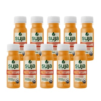 Suja Organic Multivitamin Shot with Biotin and Mango Turmeric, Case