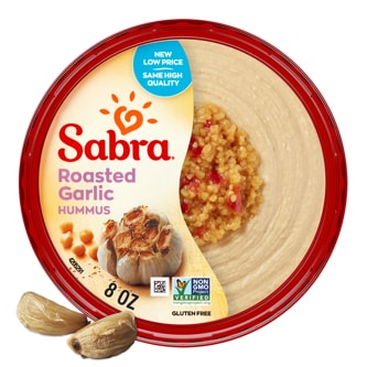 Sabra Hummus, Roasted Garlic