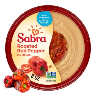 Sabra Hummus, Roasted Red Pepper 