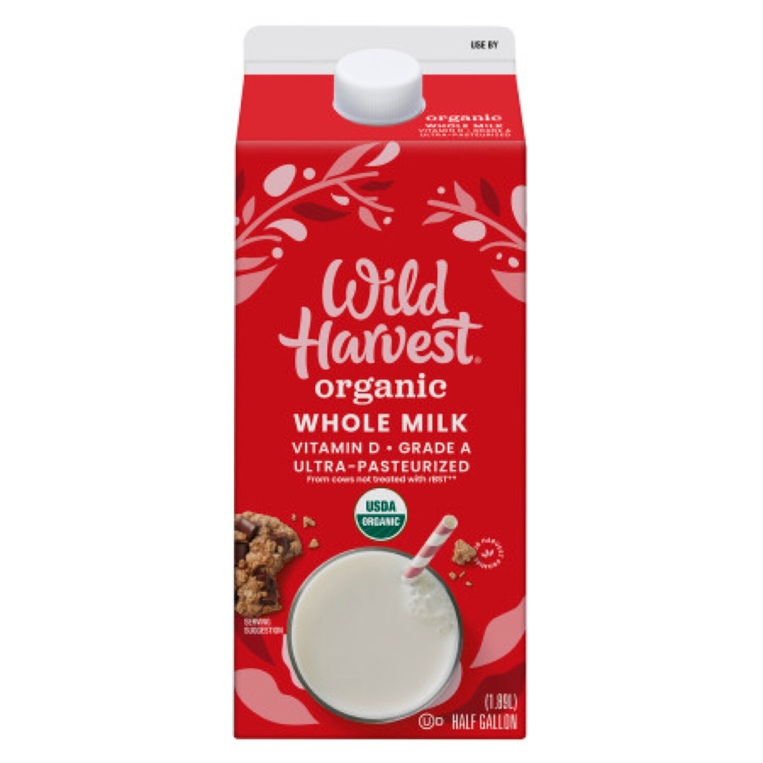 Wild Harvest Organic Whole Milk, Carton