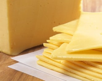 Boar's Head Yellow American Cheese, Sliced