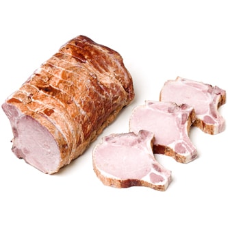 Schaller & Weber Kasseler Rippchen (Ready-to-Eat Cured, Smoked, and Cooked Pork Loin Chop)