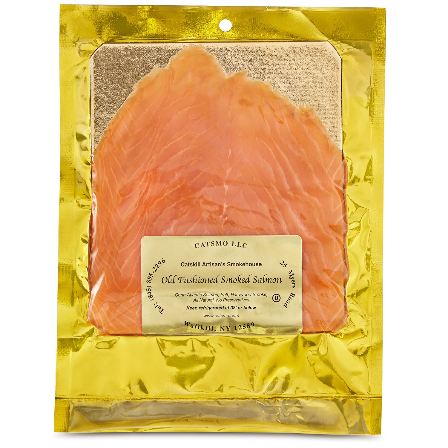 Catsmo Artisan Smokehouse Gold Label Smoked Salmon