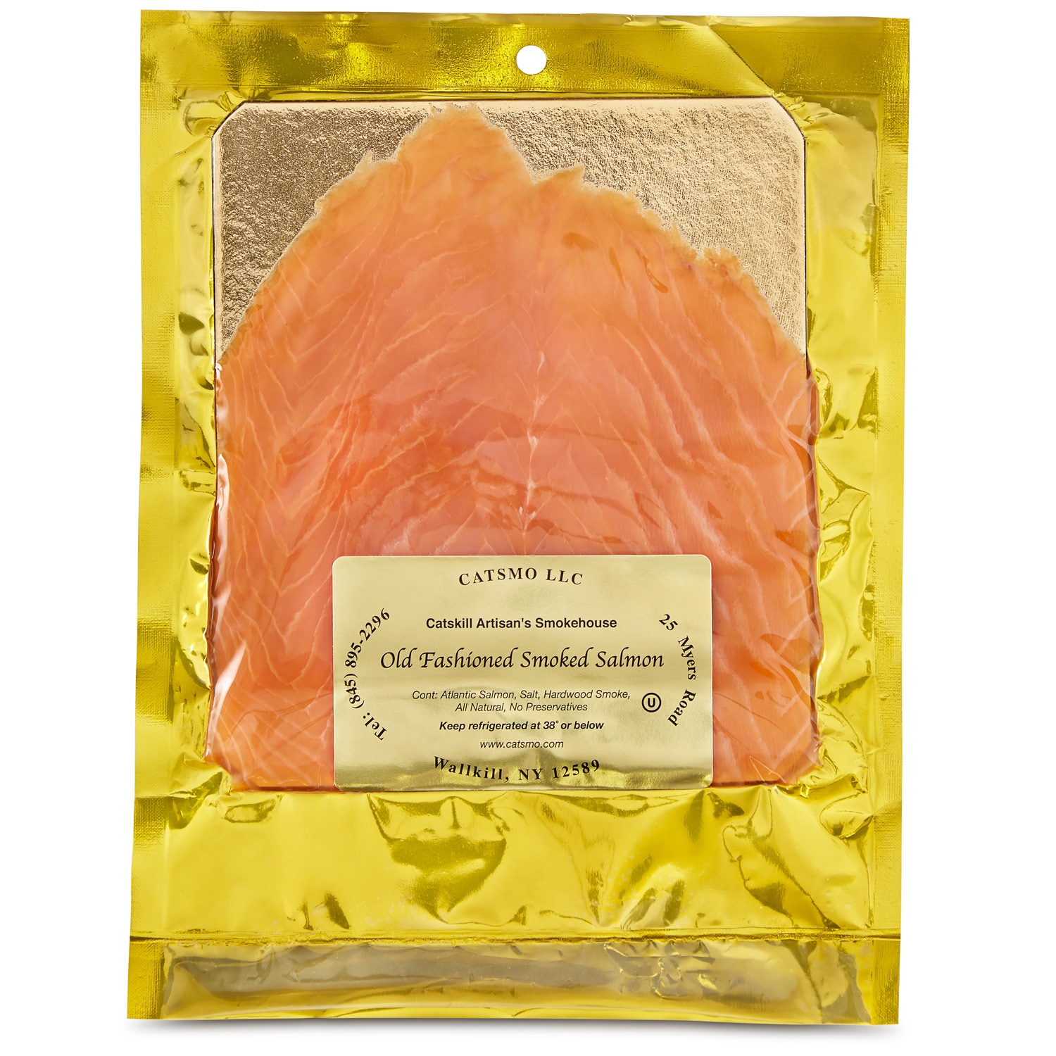 Catsmo Artisan Smokehouse Gold Label Smoked Salmon