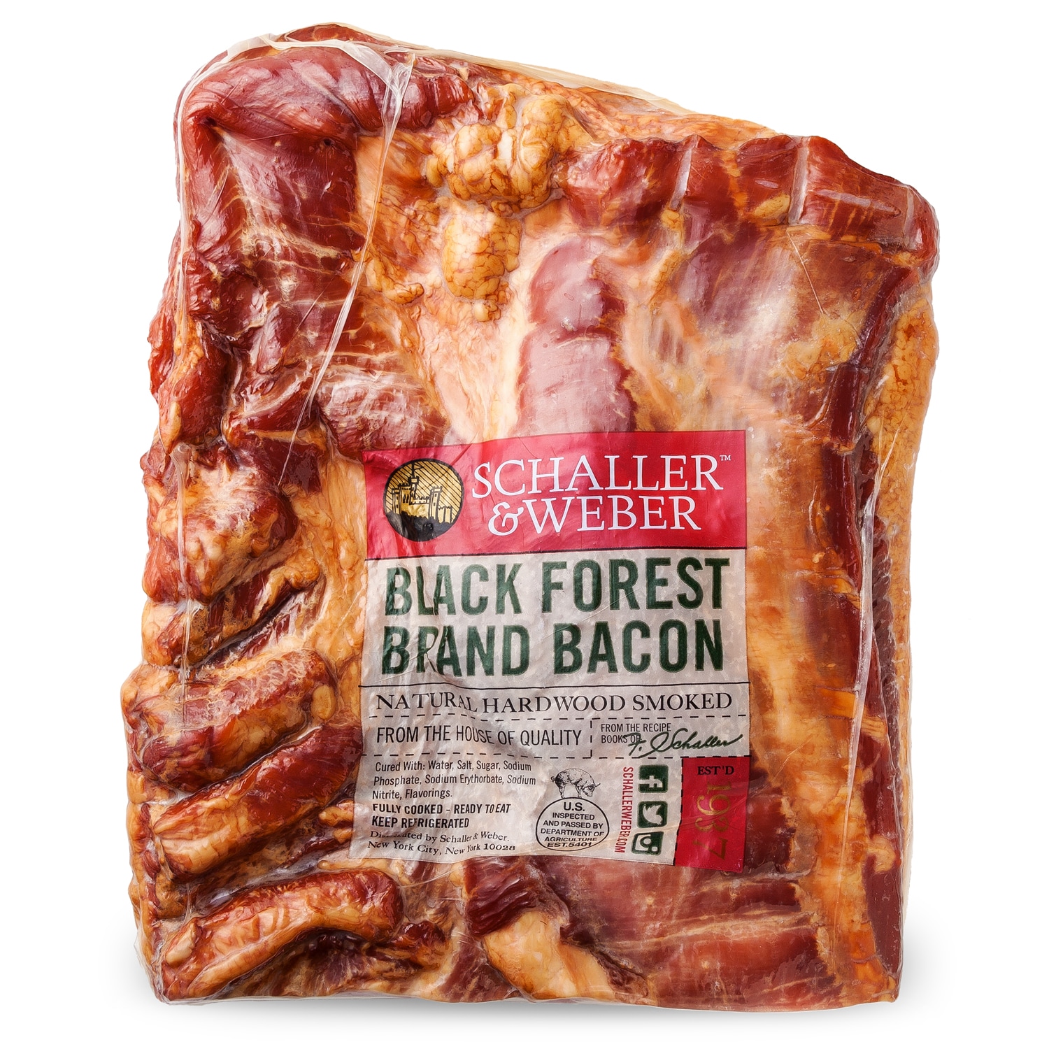 Schaller & Weber Black Forest Bacon, Cut to Order