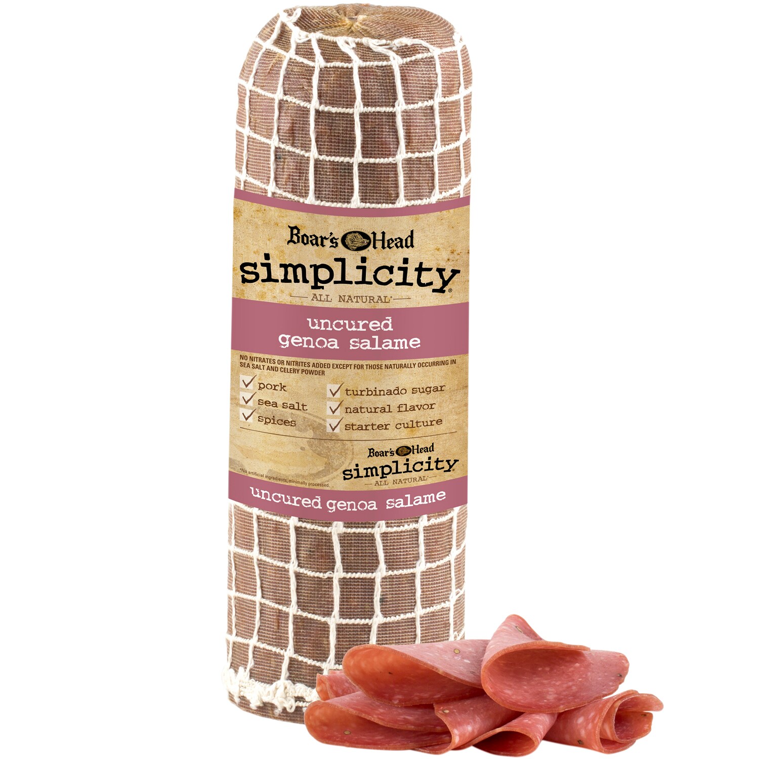 Boar's Head Simplicity All Natural Uncured Genoa Salame