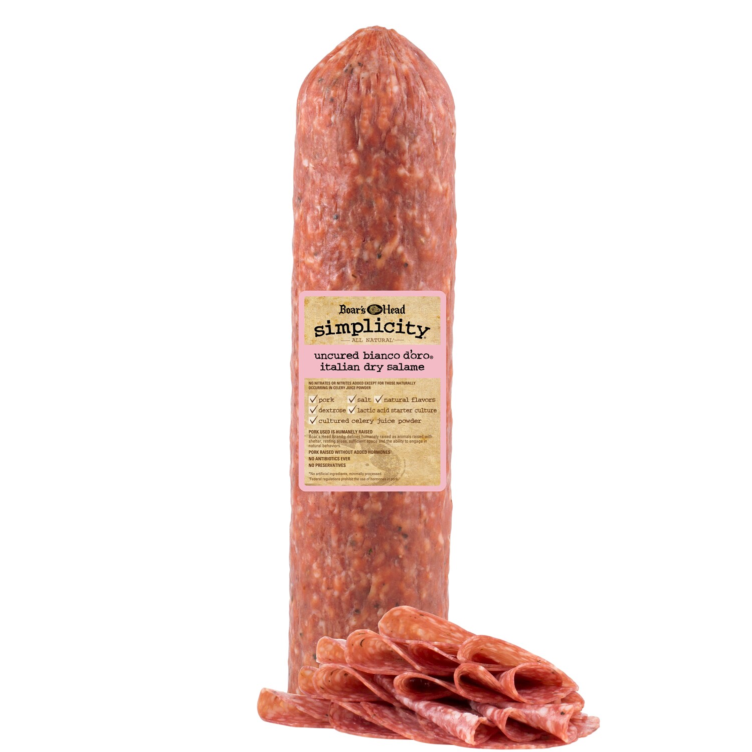 Boar's Head Simplicity All Natural Uncured Bianco D'Oro