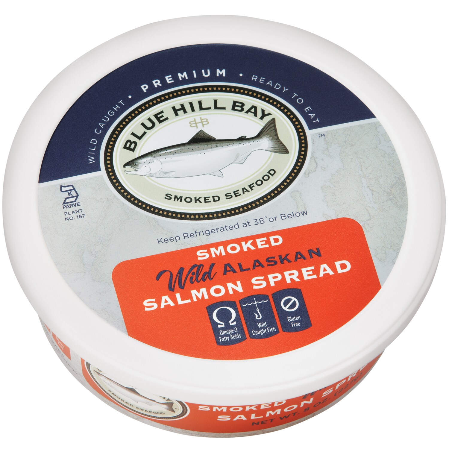 Blue Hill Bay Smoked Wild Alaskan Salmon Spread