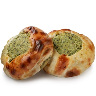 Gabila's Round Baked Spinach Knishes  