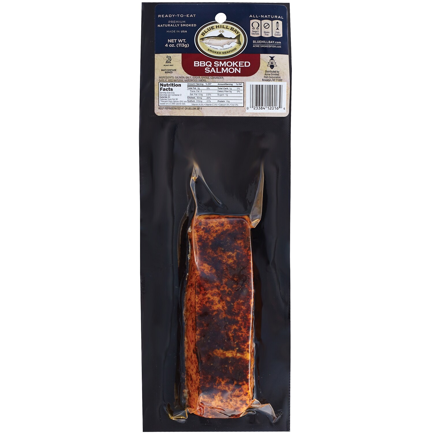 Blue Hill Bay BBQ Smoked Salmon