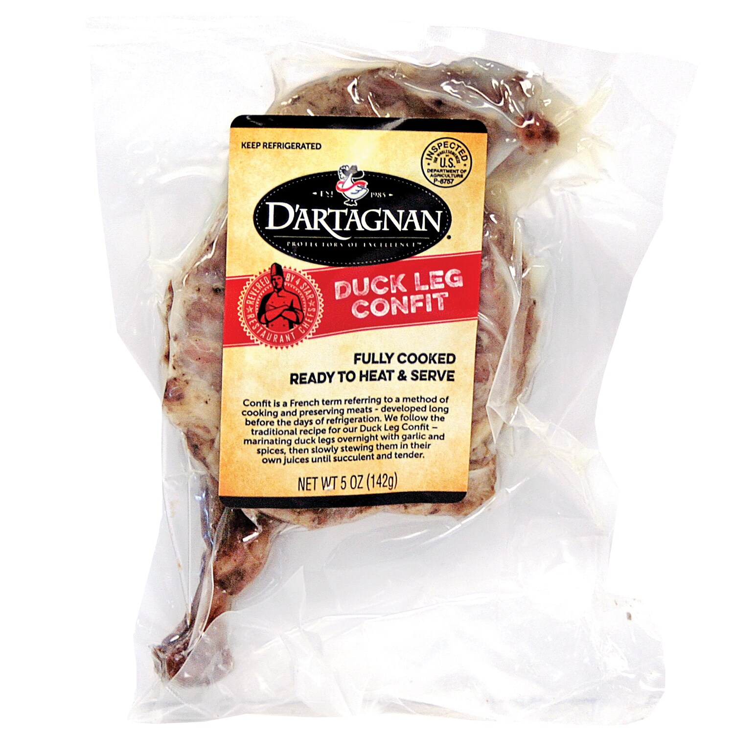D'Artagnan Duck Leg Confit