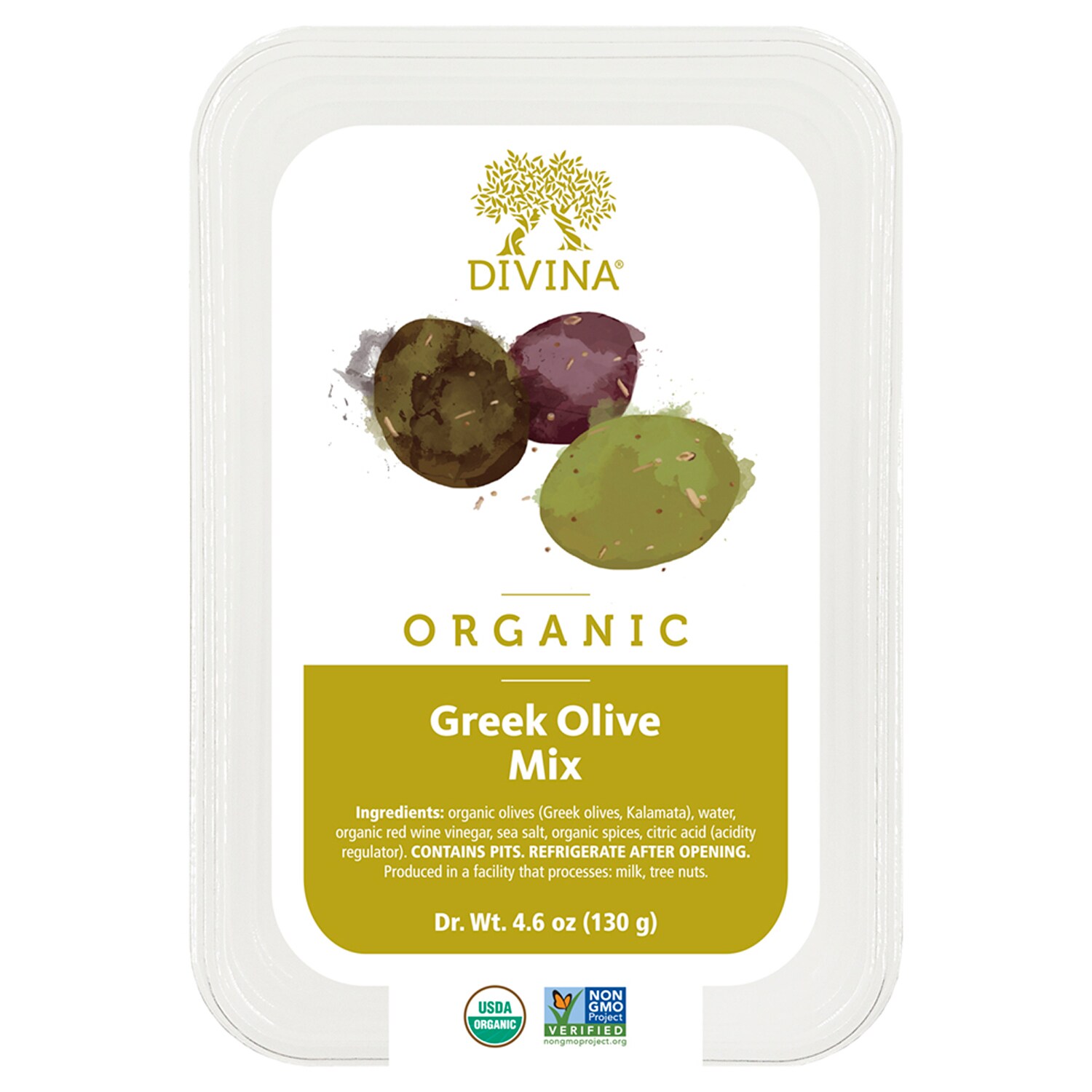 Divina Organic Greek Olive Mix