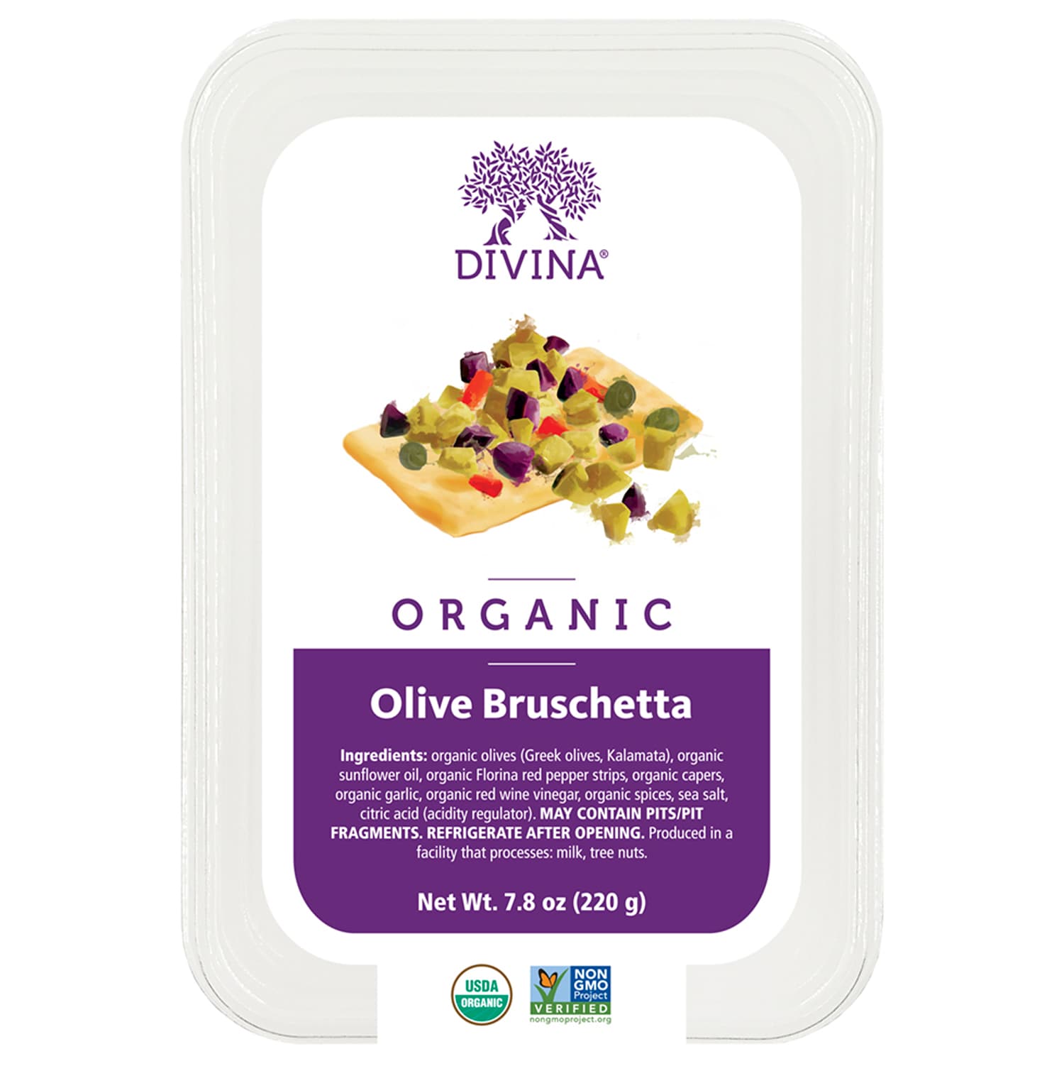 Divina Organic Olive Bruschetta