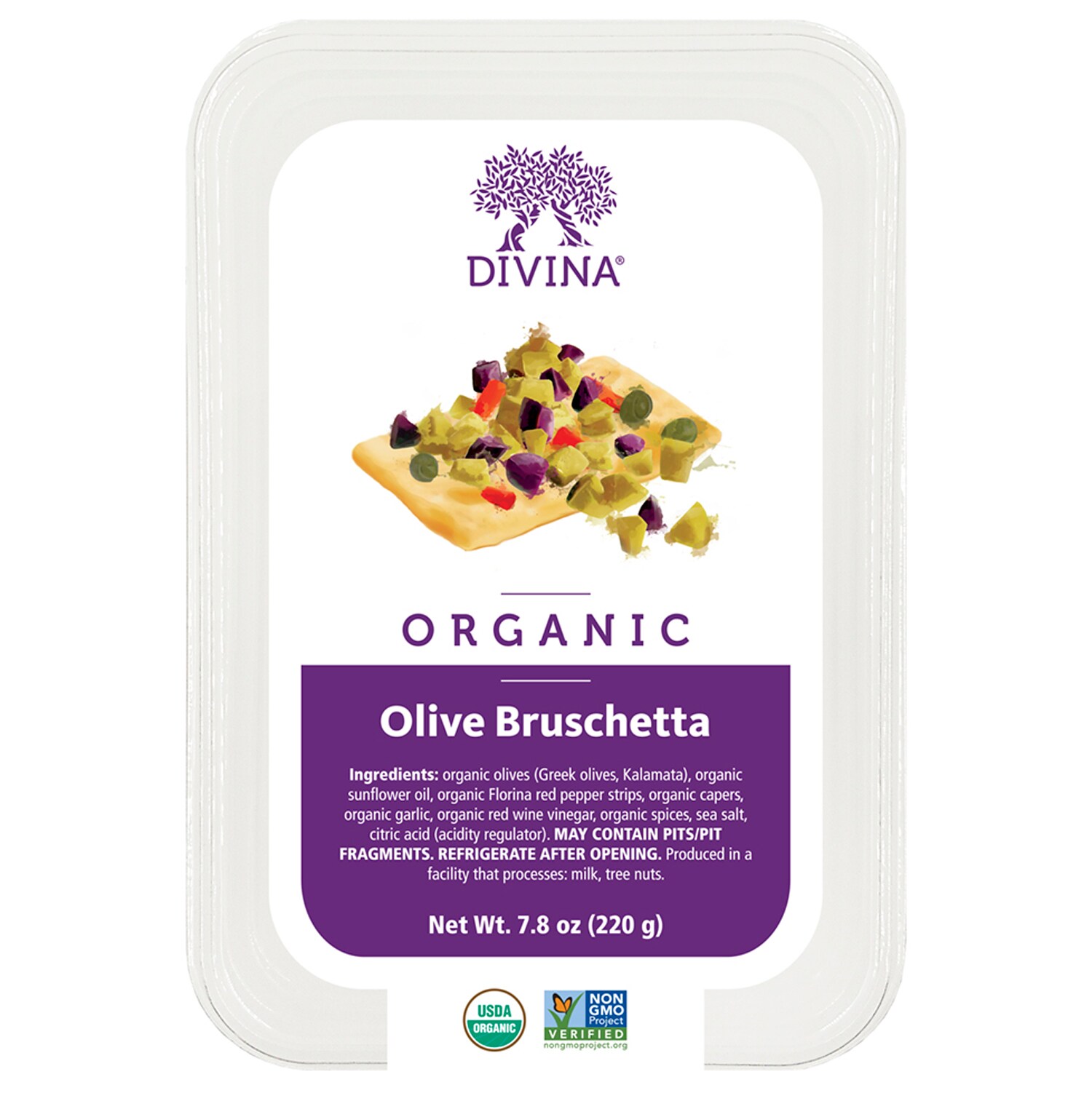 Divina Organic Olive Bruschetta