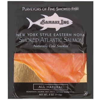 Samaki Traditionally Cured and Cold Smoked Eastern Nova Smoked Salmon