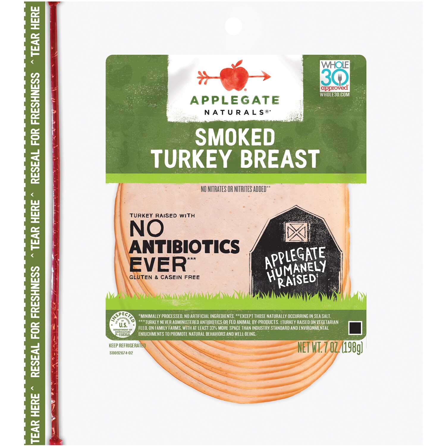 Applegate Naturals Smoked Turkey Breast