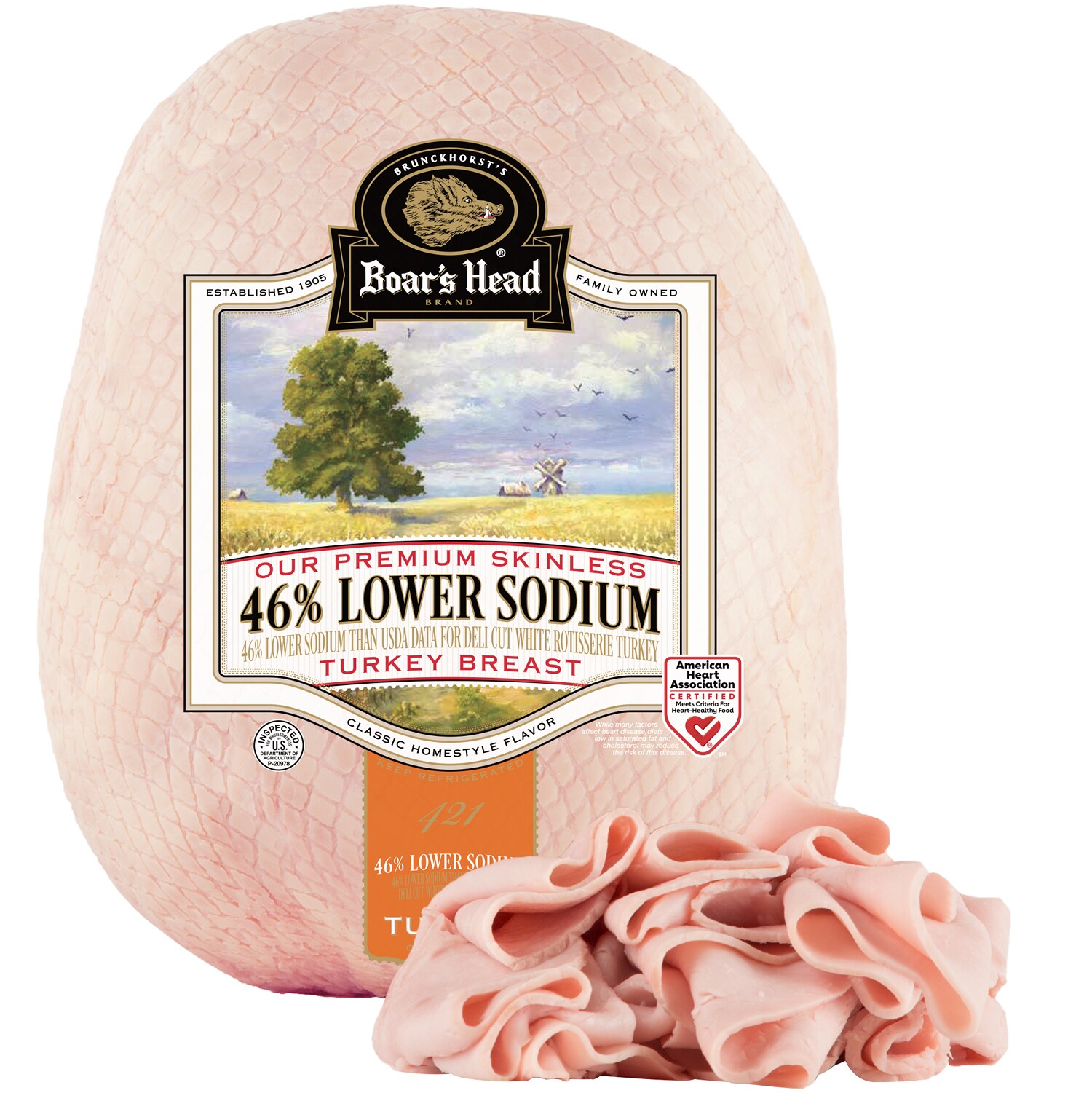 Boar's Head Lower Sodium Turkey Breast