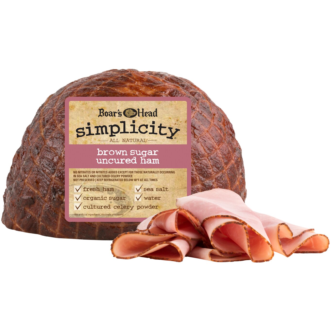 Boar's Head Simplicity All Natural Brown Sugar Uncured Ham