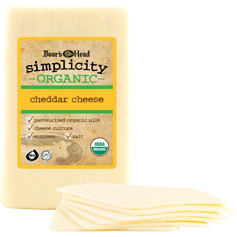 Boar's Head Simplicity Organic Cheddar Cheese