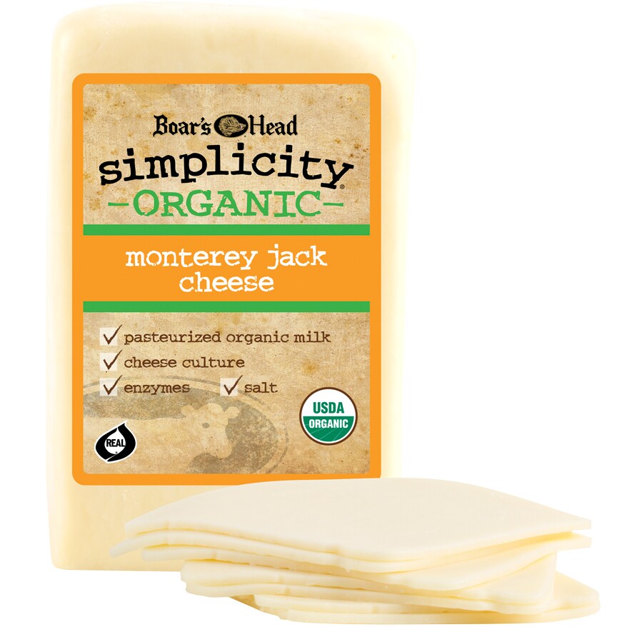 Boar's Head Simplicity Organic Monterey Jack Cheese