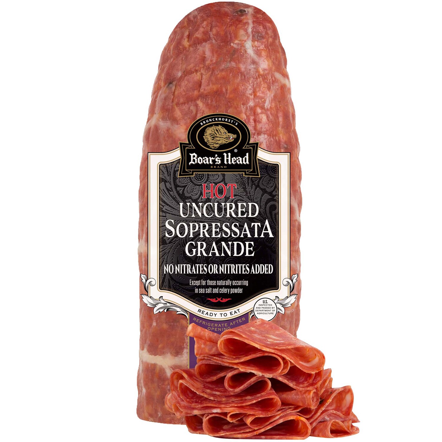 Boar's Head Hot Uncured Sopressata Grande